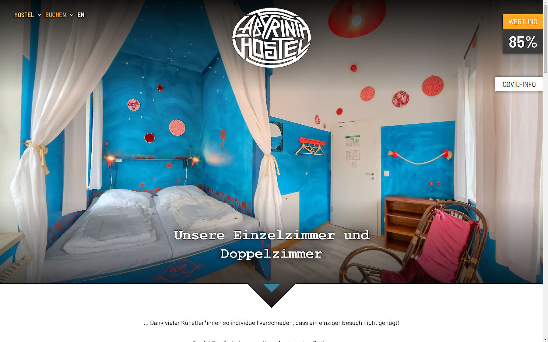 Screenshot Website